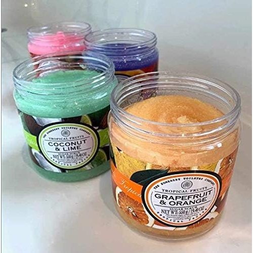 Exotic Mango and Passionfruit Sugar Scrub for Smooth and Radiant Skin