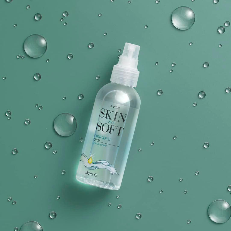 Avon Skin So Soft Dry Oil Spray with Jojoba Oil and Vitamin E - 150ml