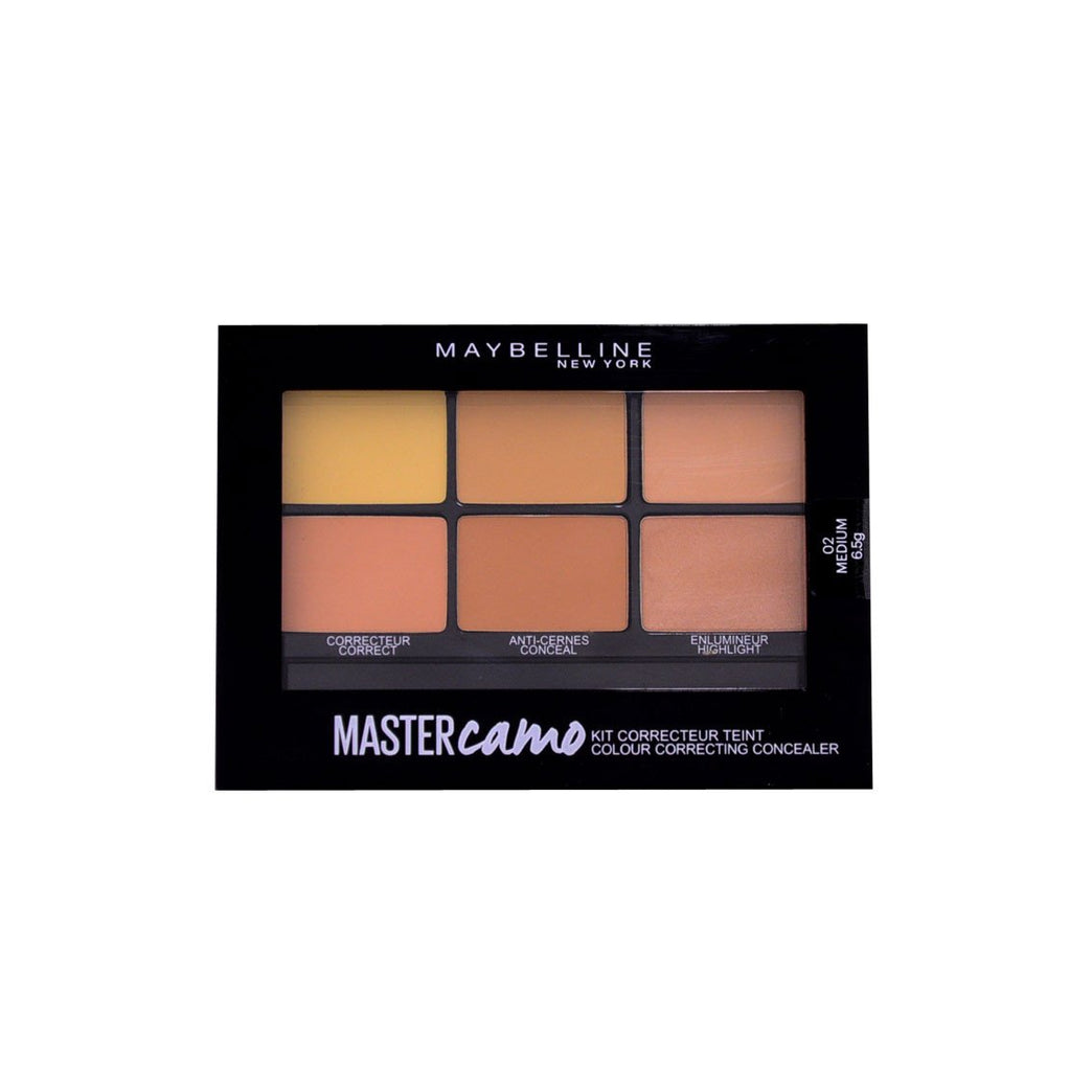 Maybelline All-in-One Skin Perfection Concealer Kit, Medium Tone, 6g