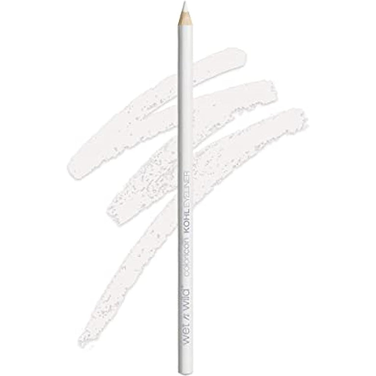 Wet 'n' Wild Color Icon Kohl Liner, Creamy Eye-Makeup Pencil with Hyper-Pigmented Intensity, Easy-to-Apply, Dermatologically Tested, In Shade - You're Always White!
