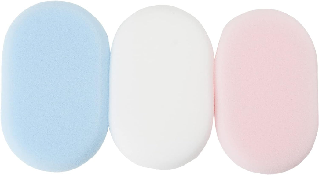 Caress Luxury Bath Sponges - 3 Pack Luxurious Spa Experience