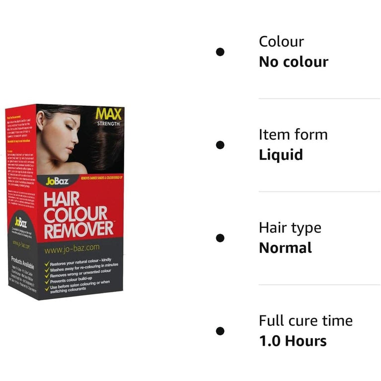 JoBaz Hair Colour Remover Extra Strength Removes Darker Shades & Colour Build Up