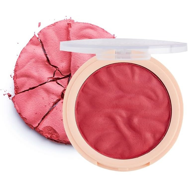Makeup Revolution Rose Kiss Reloaded Blusher - Vibrant, Long-Lasting and Blendable 7.5g