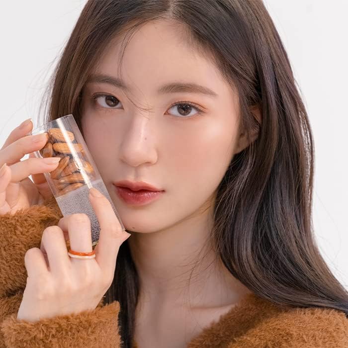 Rom&nd Peachy Glow Lasting Tint | K-Beauty Lip Gloss | 5.5g / 0.2 oz (18 MULLED PEACH) | MLBB, Transparent & Fresh Makeup