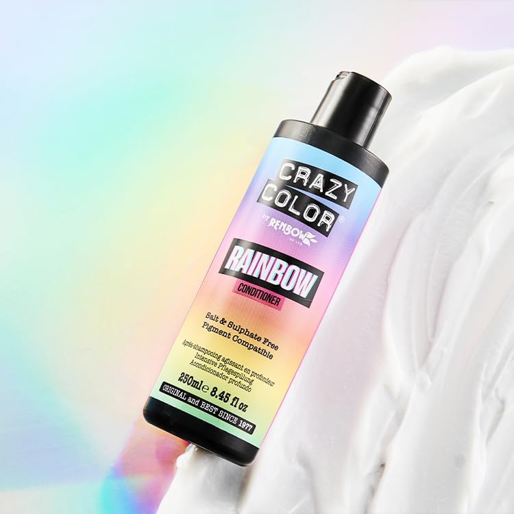 Rainbow Care Color Protecting Conditioner for Color-Treated Hair - Hydrating and Nourishing Formula with Essential Oils - 250ml