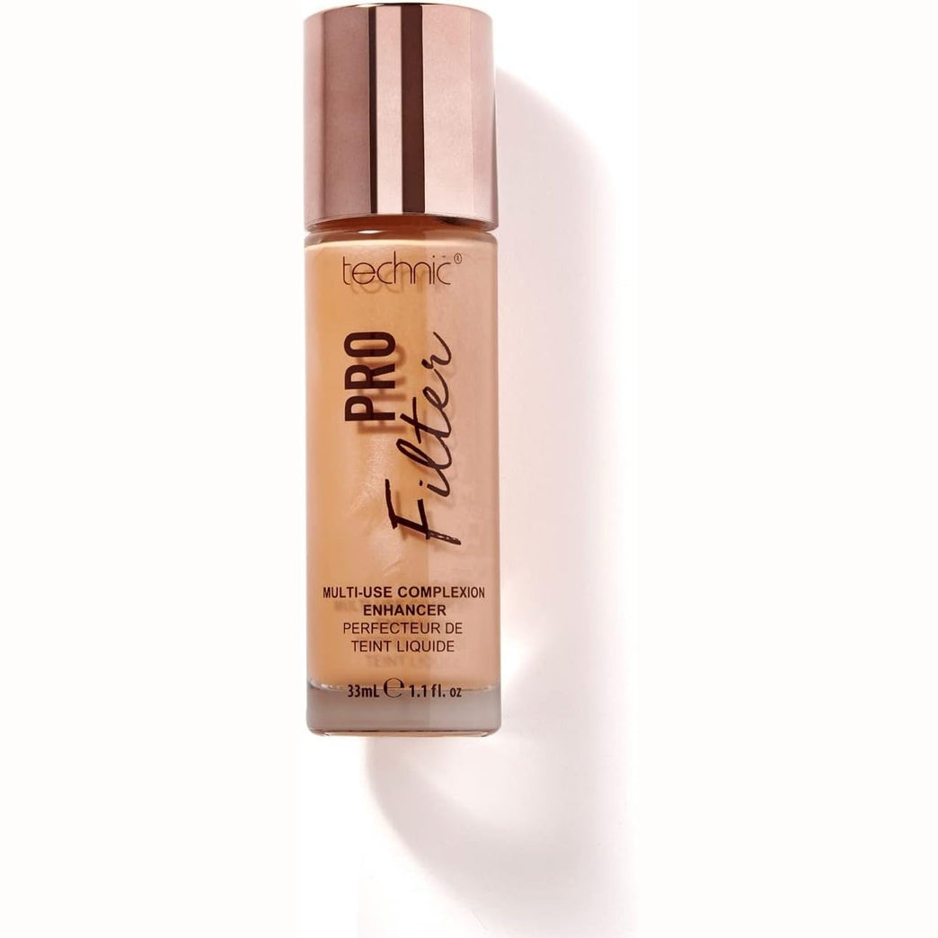 Ultimate 3-in-1 Complexion Enhancer - Primer, Illuminator, Highlighter by Technic Pro Filter - Medium Cool