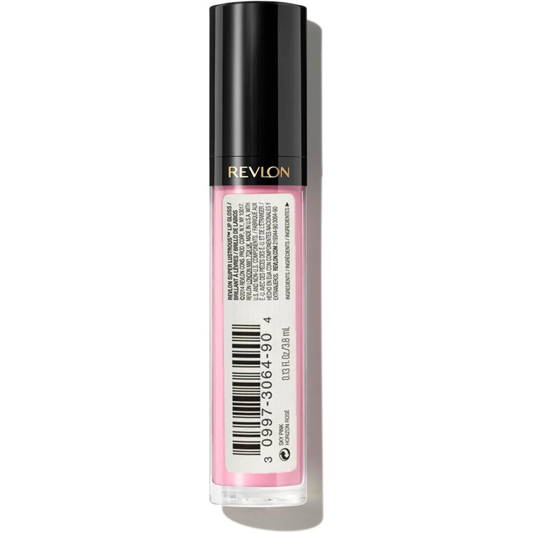 Revlon Sky Pink (207) Ultra Glossy Lip Gloss with Agave, Moringa Oil, & Cupuacu Butter - Lightweight, Moisturizing & High Impact Lipcolor