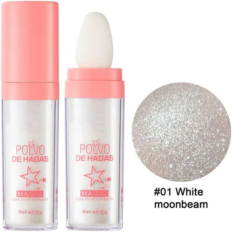 Fairy Dust Shimmer Stick - Versatile Glow Highlighter for Eyes, Face, and Body