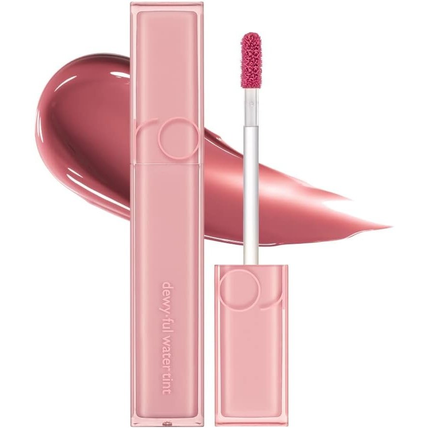 Rom&nd Lightweight Long-Lasting Dewy Water Lip Tint in Custard Mauve (5g)