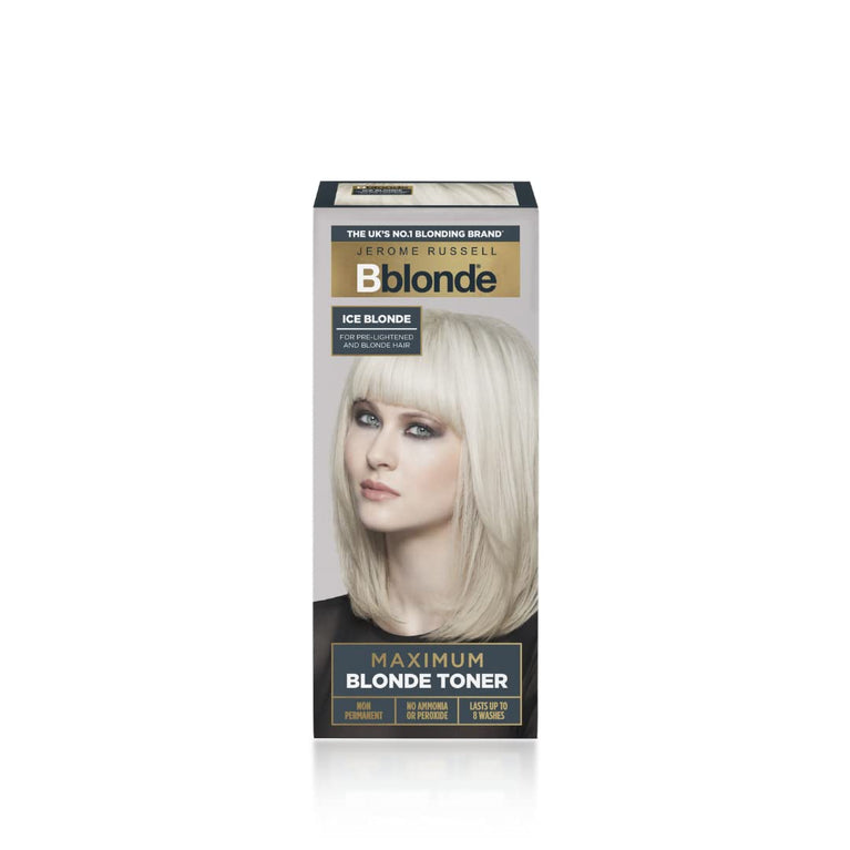 Ice Blonde Non-Permanent Hair Toner for Pre-Lightened Hair