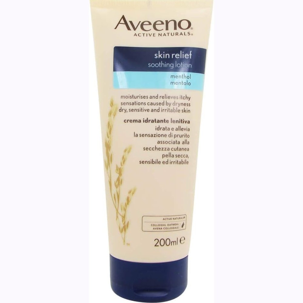 Aveeno Daily Moisturising Body Lotion with Soothing Oats & Rich Emollients, Fragrance Free - 200ml
