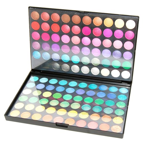 Accessotech Ultimate Eyeshadow Palette with 120 Versatile Shades - Compact Professional Makeup Kit Box