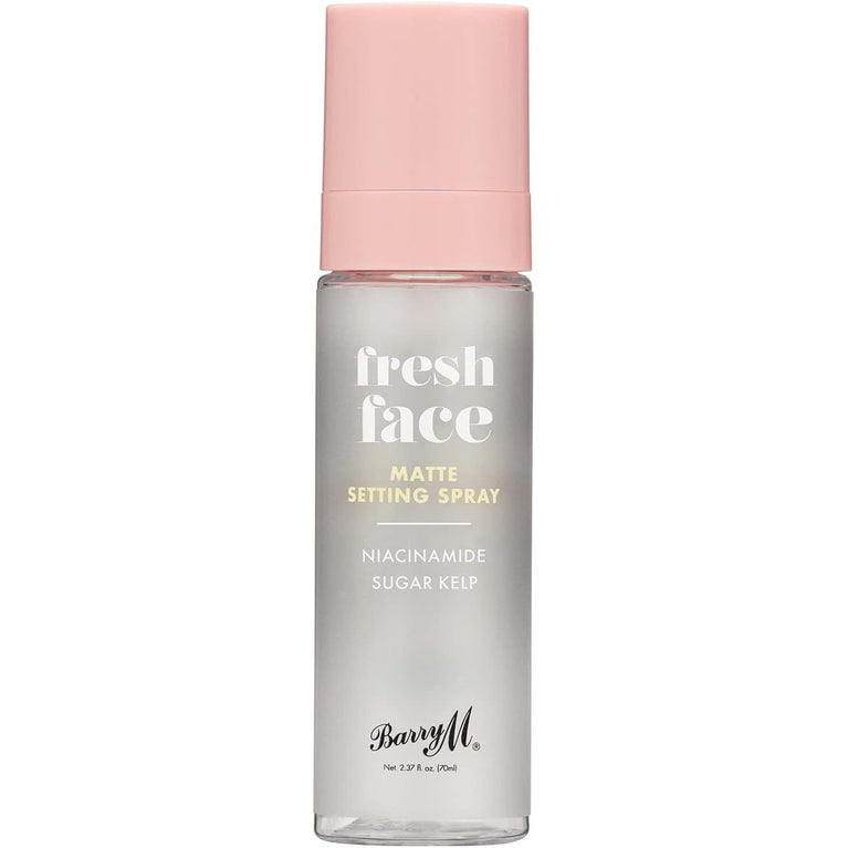 Barry M Ultimate Makeup Lock Setting Spray with Matte Finish - Infused with Mattifying Sugar Kelp and Hydrating Niacinamide for All-Day Perfection