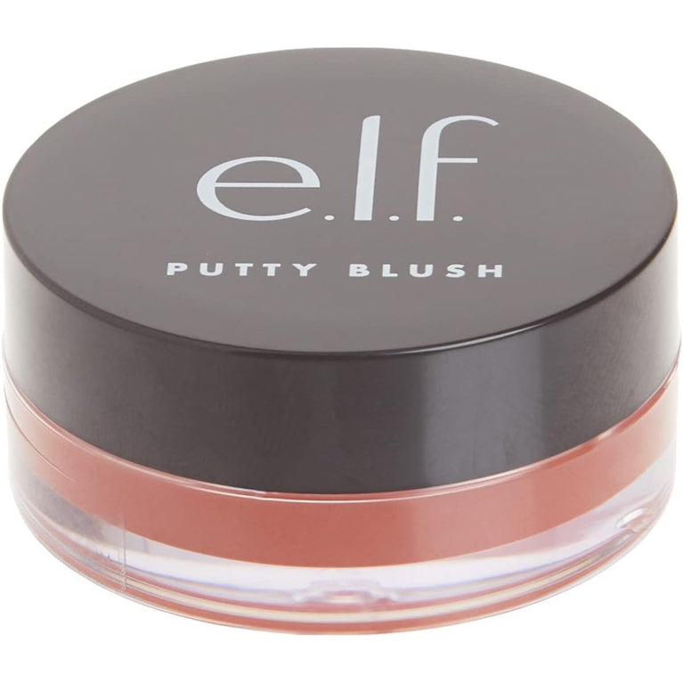 e.l.f. Bali Putty Blush with Argan Oil & Vitamin E, Cream-to-Powder, Ultra-Pigmented, 0.35 Oz (10g)