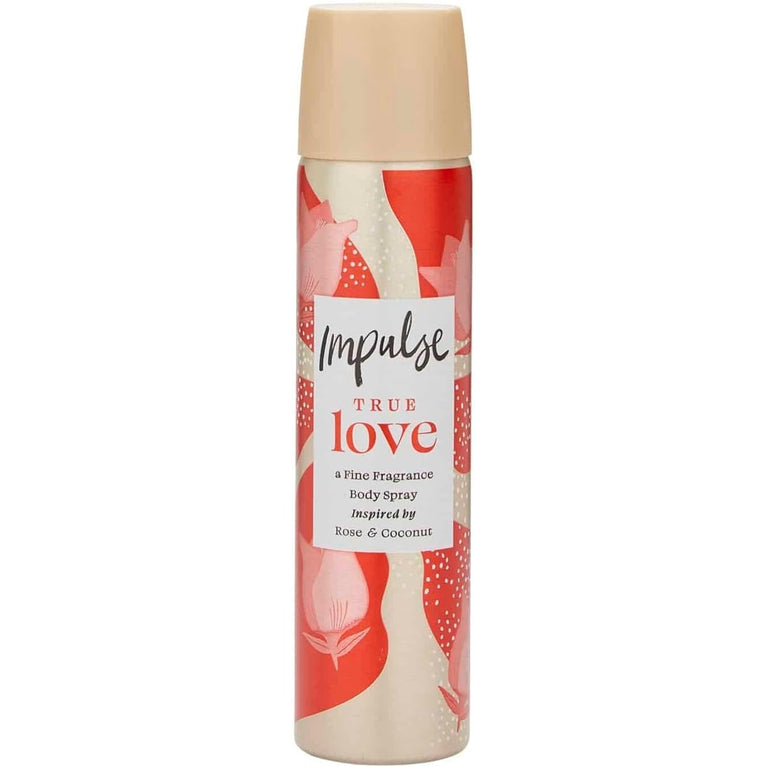 Impulse True Love Body Spray 75 ml - Pack of 6
