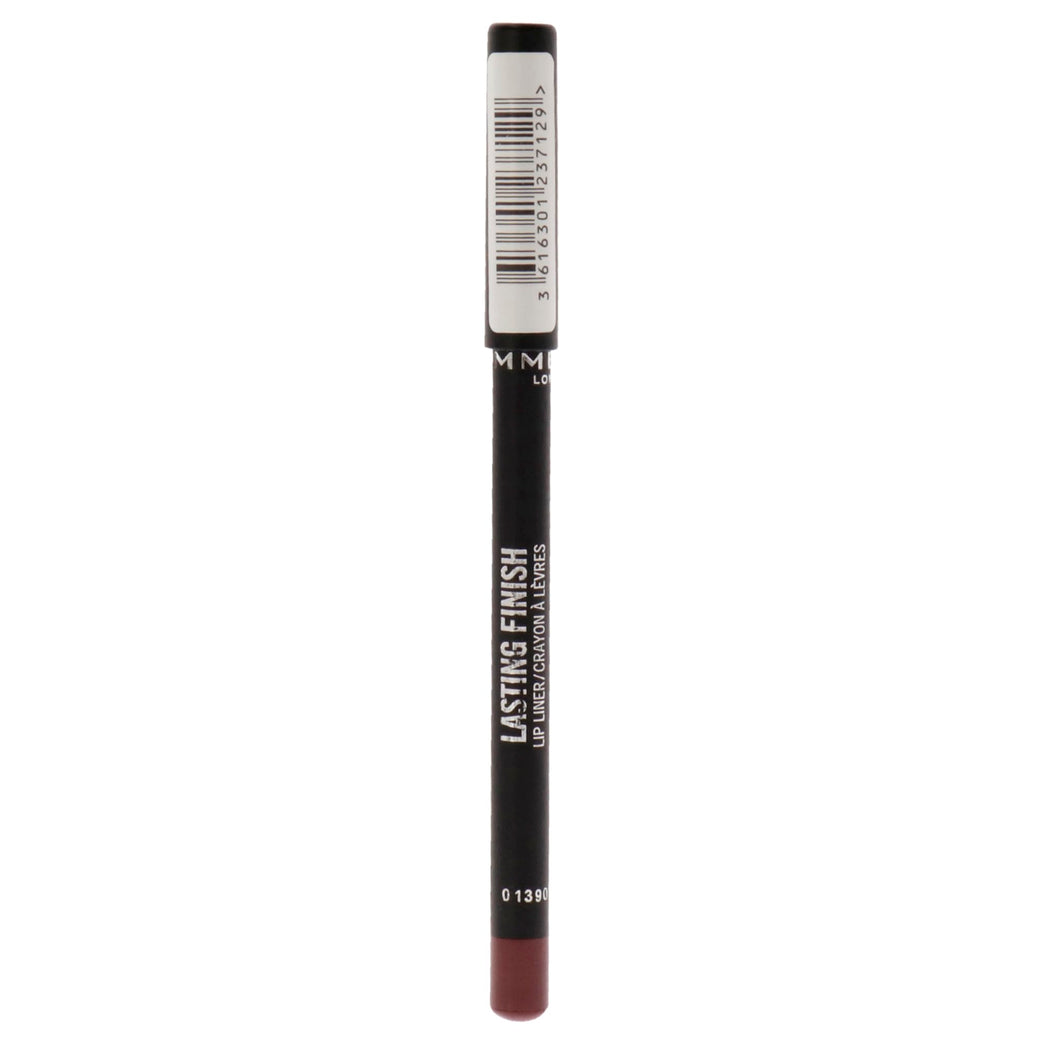 RIMMEL 8-Hour Wear Lip Liner in Wine Shade, 4g - Creamy and Blendable for Precise Application