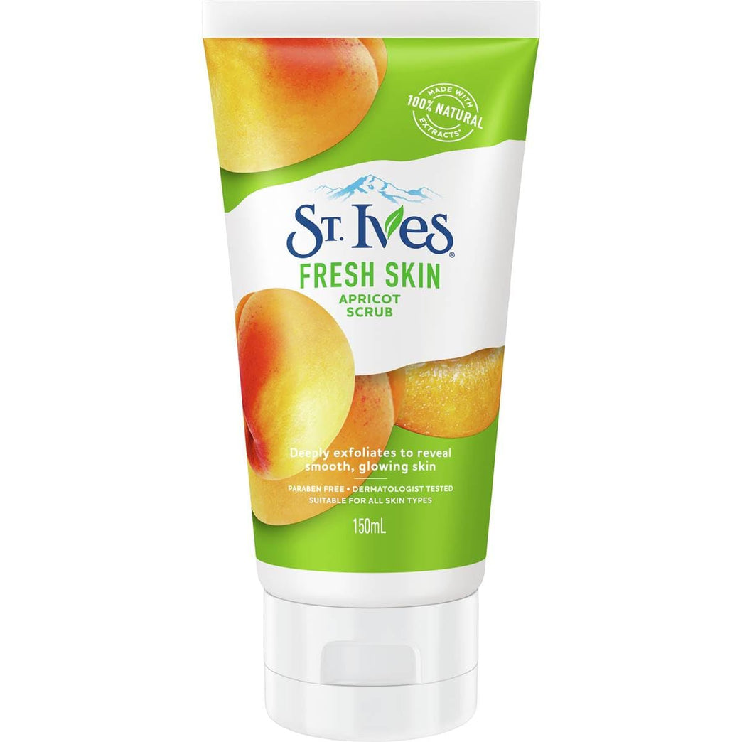St. Ives Invigorating Apricot Facial Scrub 150ml - Triple Pack