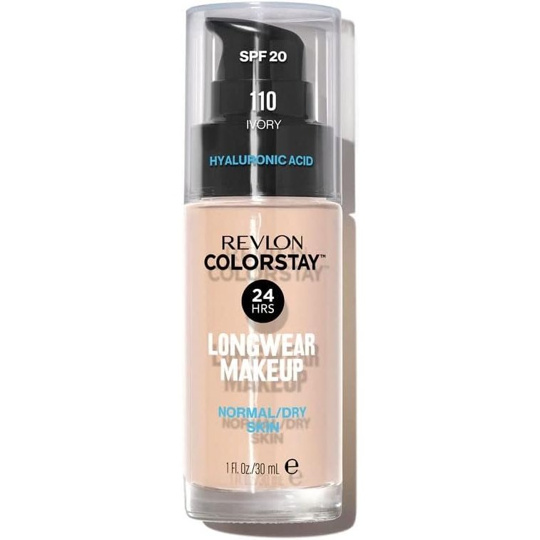 Revlon 24-Hour ColorStay Liquid Foundation with SPF 20 for Normal/Dry Skin, 30ml