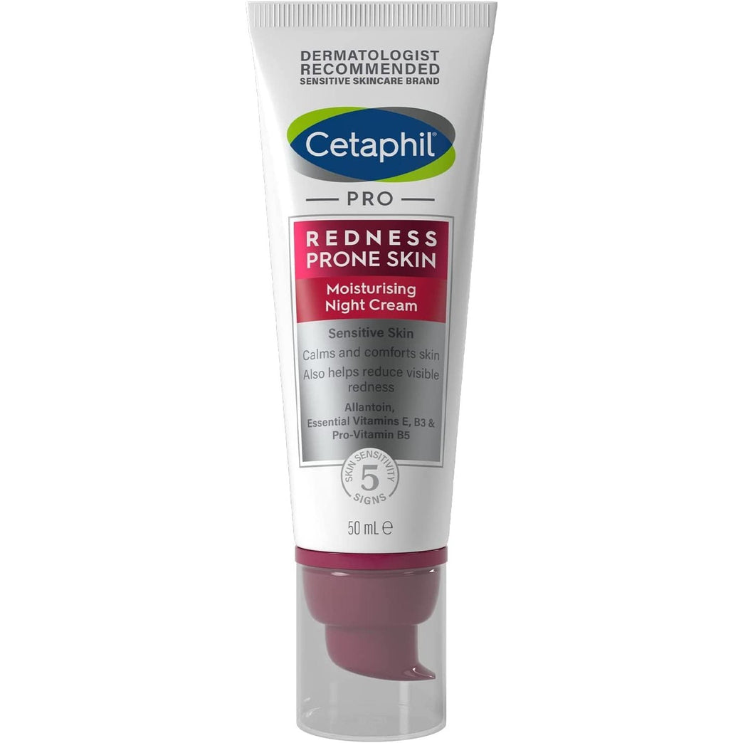 Cetaphil PRO Soothing Night Cream for Redness-Prone & Sensitive Skin, 50ml