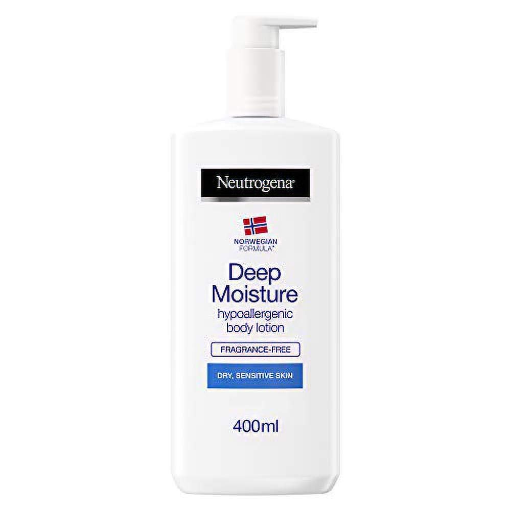 Neutrogena Deep Moisture Body Lotion for Dry and Sensitive Skin, 400 ml