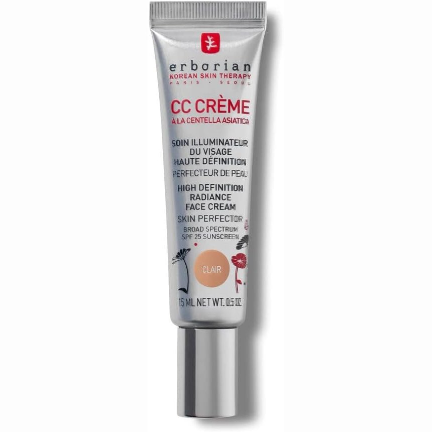 Erborian Fair Shade CC Cream - SPF 25 Skin Perfector with Centella Asiatica - Doré 15ml