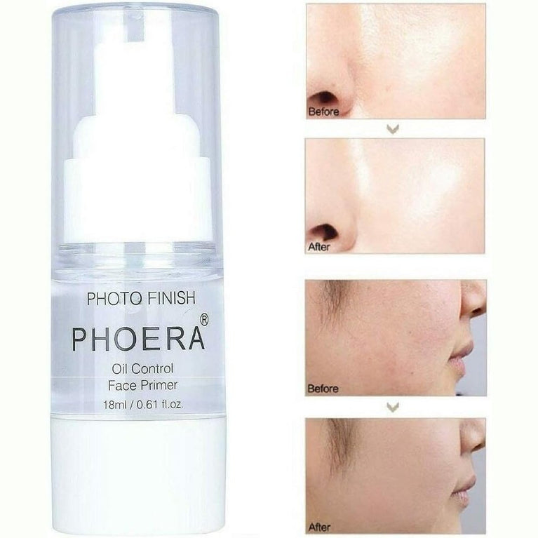 AQUAPURITY's PHOERA Primer - Cruelty-Free 18ML Makeup Base for Extended Flawless Coverage and Oil Control