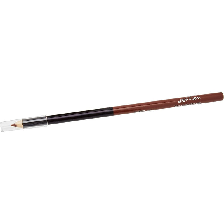 Wet n Wild Chestnut Color Icon Lip Liner Pencil, Anti-Smudge and Creamy Lipstick Alternative with Full, Vibrant Color and Smooth Application