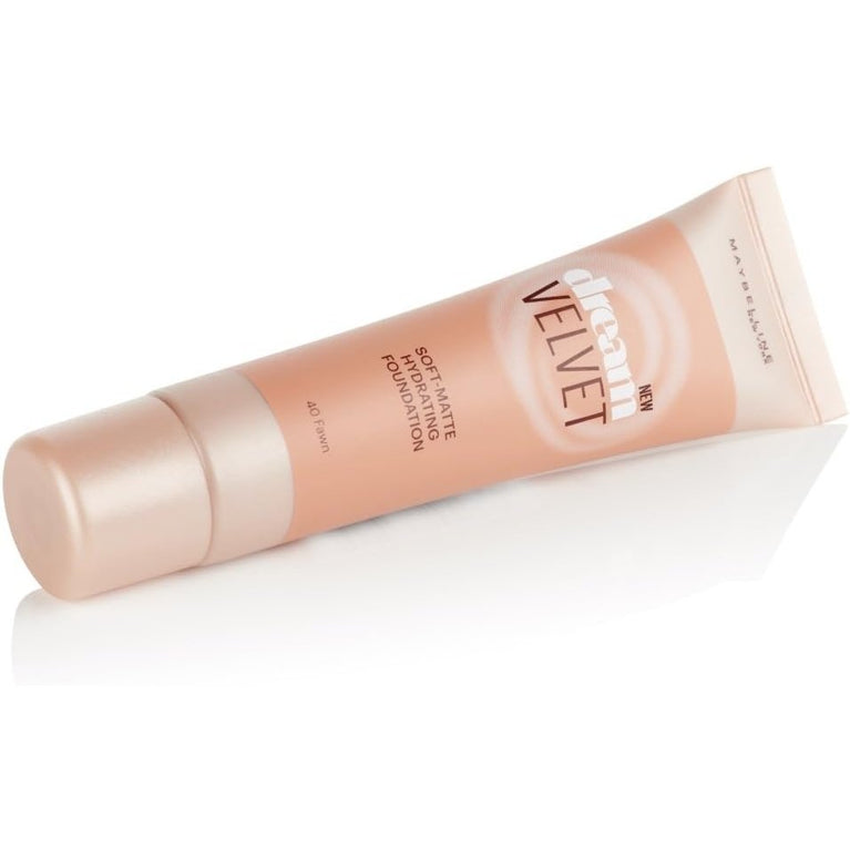 Maybelline's Ultimate Hydrating Matte Foundation - Dream Velvet 40 Fawn, for a Flawless 12-Hour Coverage