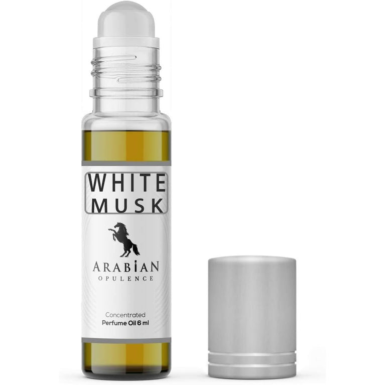 White Musk Perfume Oil for Women - 6ml Roll-On Bottle