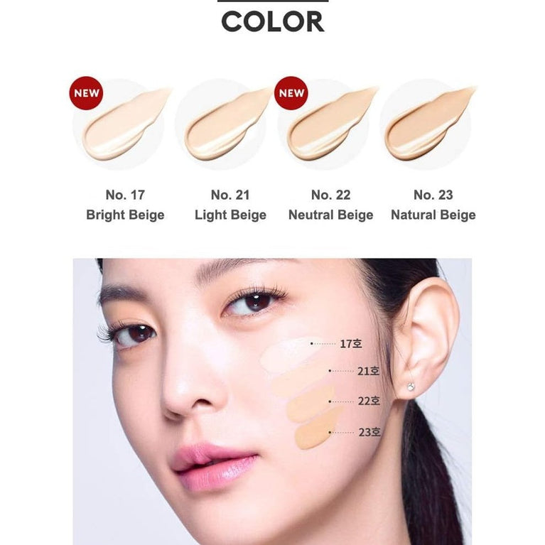 MISSHA M Ultimate BB Cream RX with SPF42/PA+++ in No. 21 Light Beige 50ml/1.69fl.oz - Multifunctional Beauty Cream for Flawless Coverage, UV Protection, Deep Hydration, and Anti-Aging Benefits