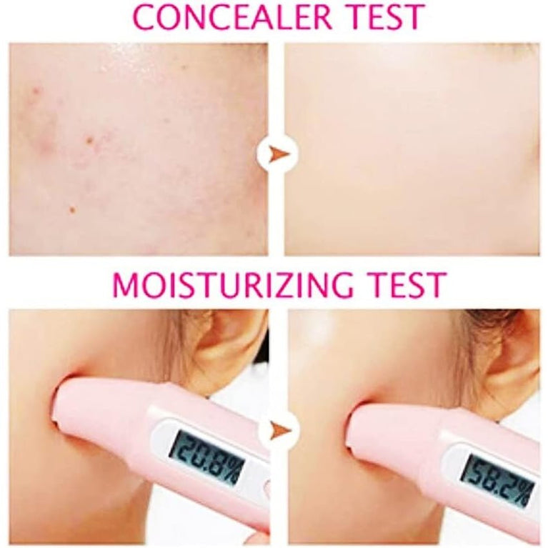 Mushroom Head Air Cushion Hydrating CC Cream - Long-Lasting Foundation with Anti-Aging Concealer