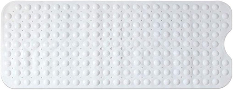 Pinzz Extra Long Non-Slip Bathtub Mat with Modern Design