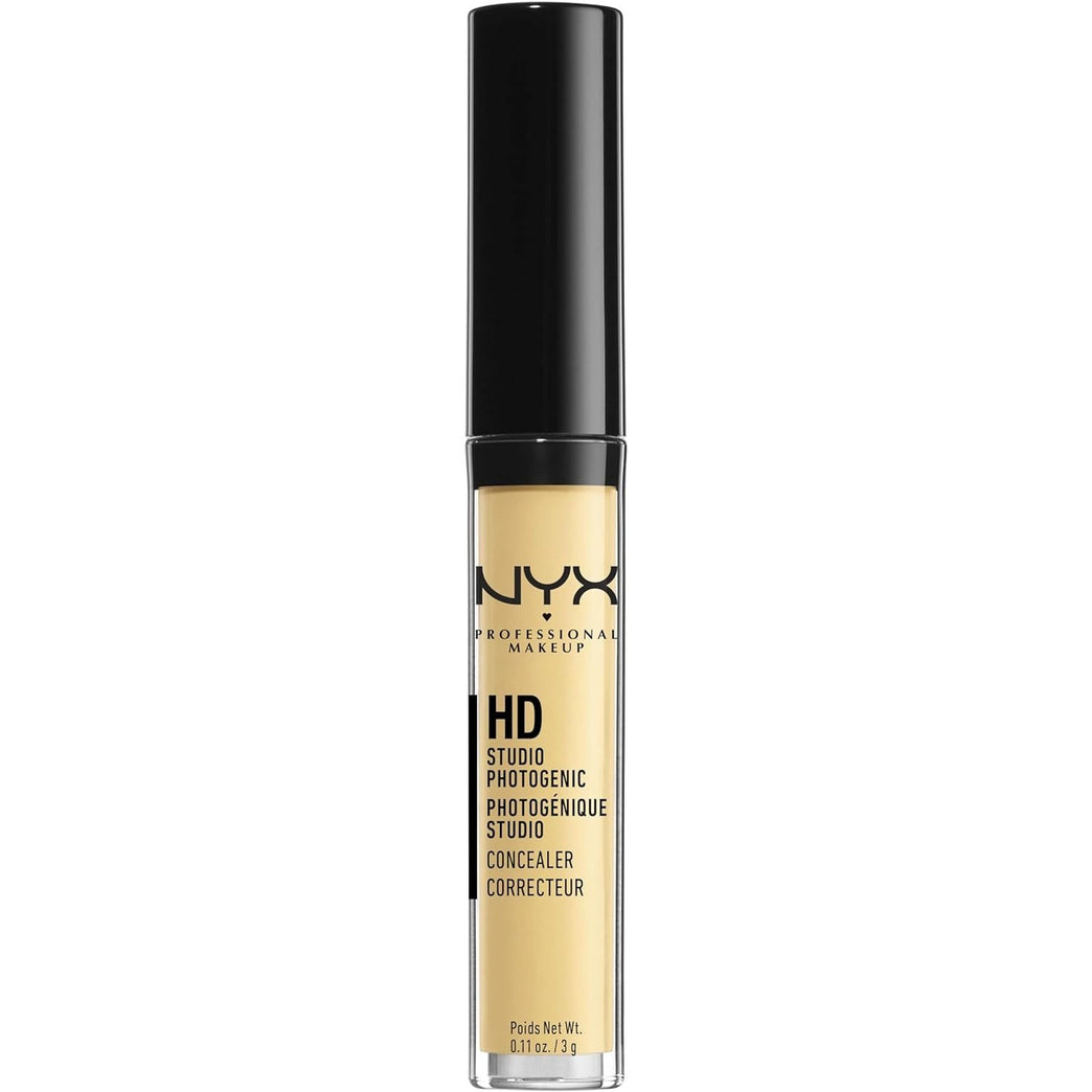 NYX Professional Makeup HD Photogenic Concealer Wand, CW10 Yellow for Flawless Coverage