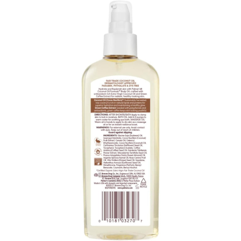 Luxurious Palmer's Coconut Oil Formula Body Oil Trio, 5.1 oz Each