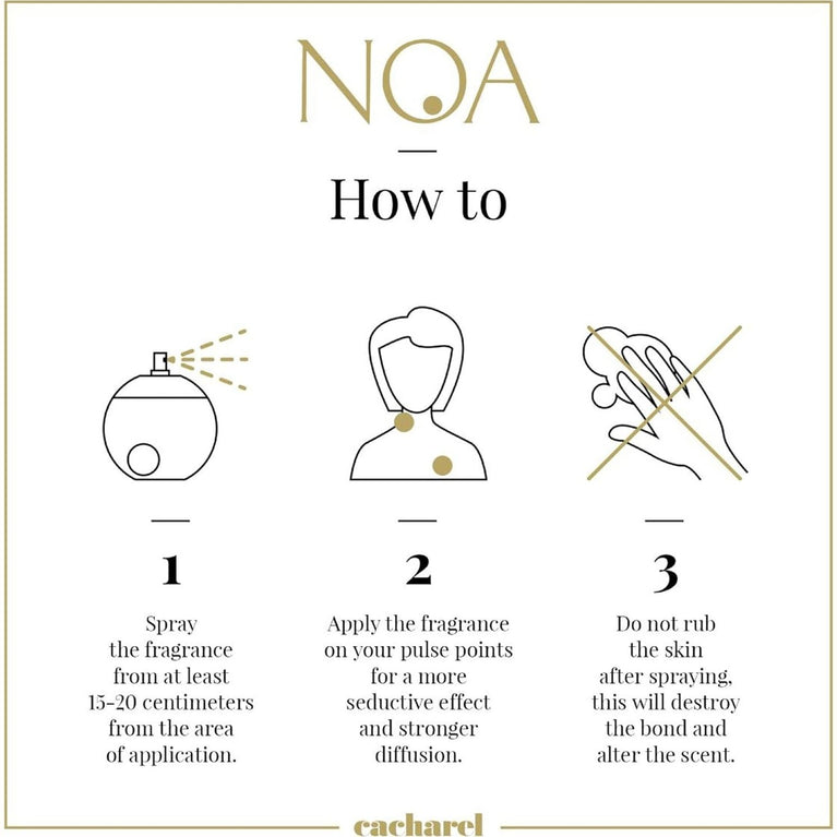 Cacharel - Noa Eau de Toilette Women's Perfume - Long Lasting, Zen Fragrance for Every Occasion