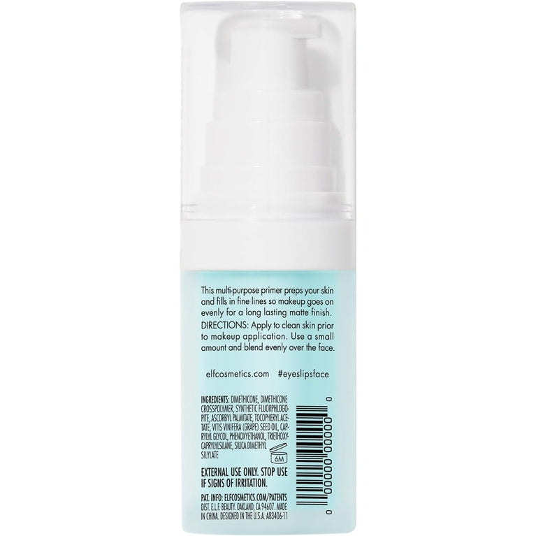 e.l.f. Nourishing Makeup Base - Lightweight Hydrating Primer with Vitamin E for Long-Lasting Perfection