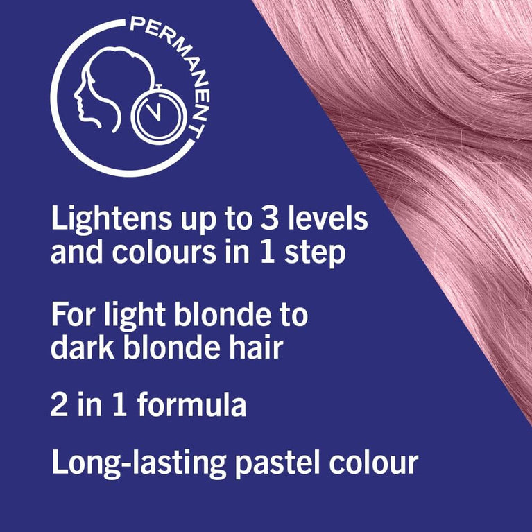 Mauve Kiss 105 Lightening Hair Dye with Pastel Twist Touch
