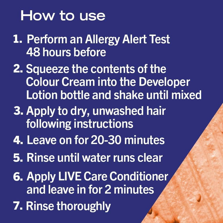 Schwarzkopf LIVE Intense Color, Long Lasting Orange Copper Hair Dye with Vibrancy Serum, Mango Twist