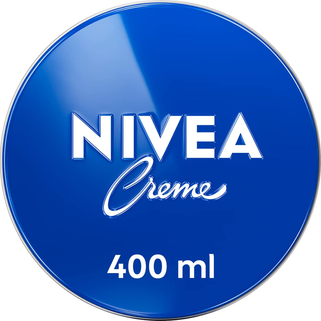 NIVEA Creme Tin (400ml), All-Purpose Moisturising Cream for Soft and Supple Skin