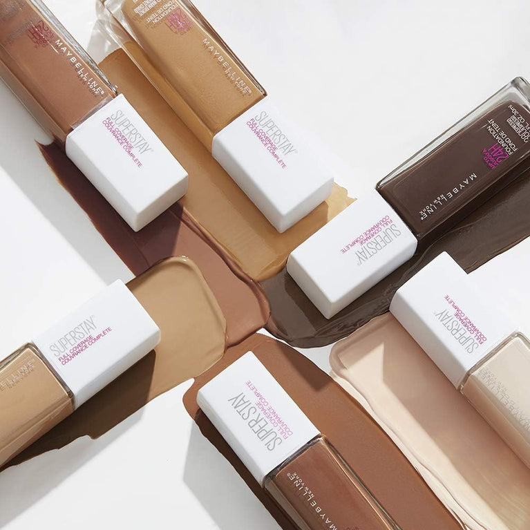 Maybelline New York Superstay 24H All-Day Coverage Foundation, Caramel Shade 60, 30ml