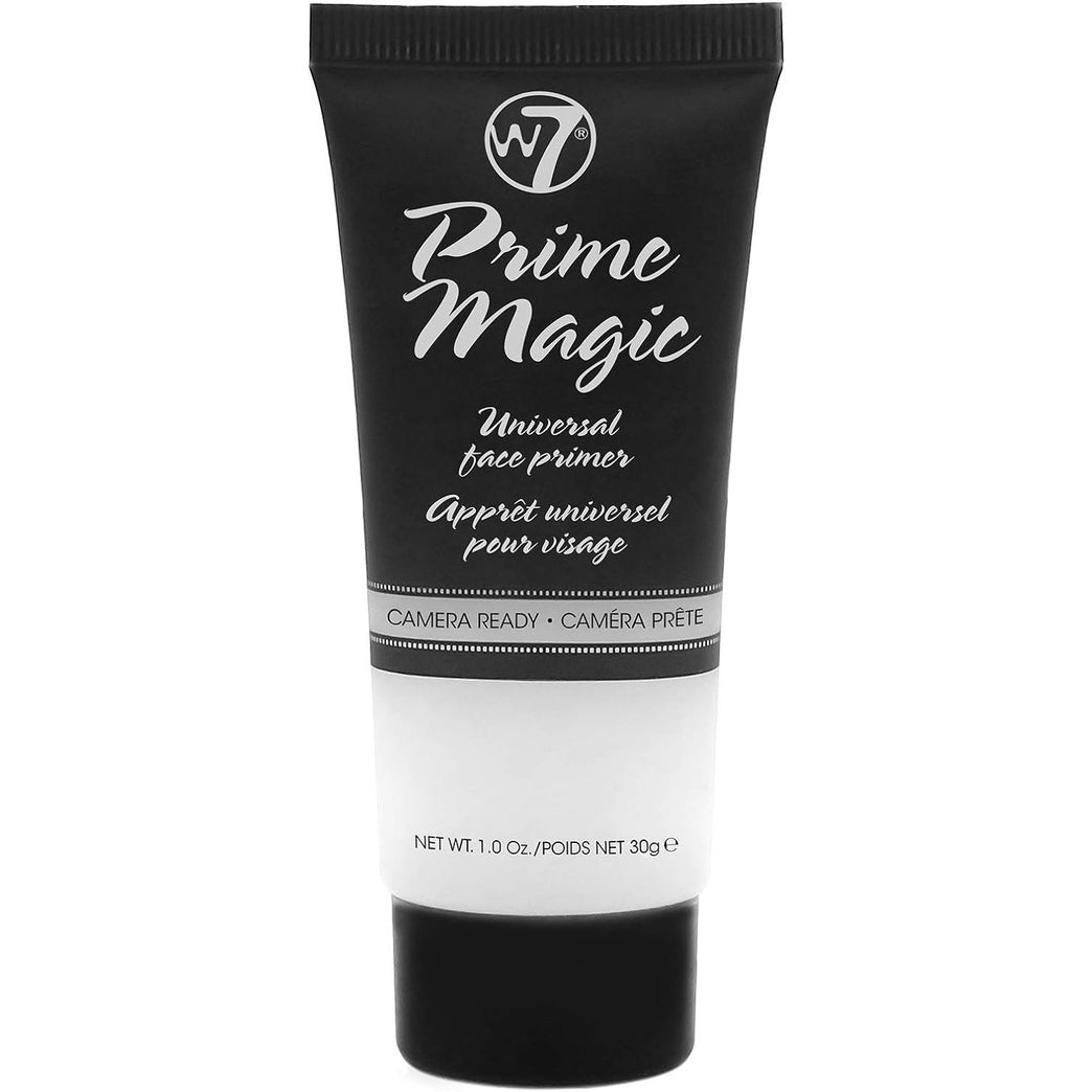 W7 Pore-Minimizing Clear Makeup Primer - Long-Lasting Vegan Formula for Perfect Skin