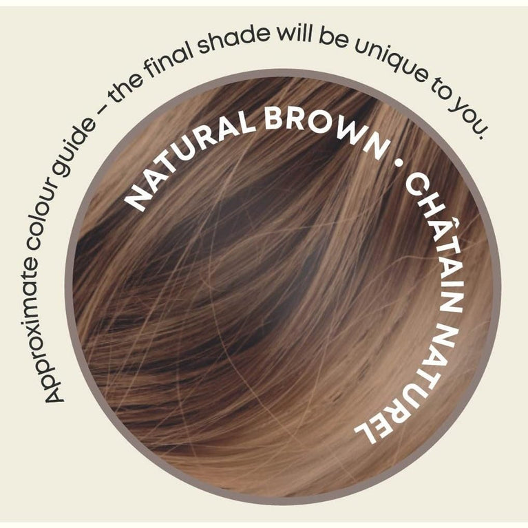 It's Pure Organic Henna Hair Dye in Natural Brown | 100% Natural, Vegan, & Gluten Free | PPD Free Hair Dye, Ammonia Free, Resorcinol Free, & Peroxide Free | Volumising, Strengthening, & Revitalising |