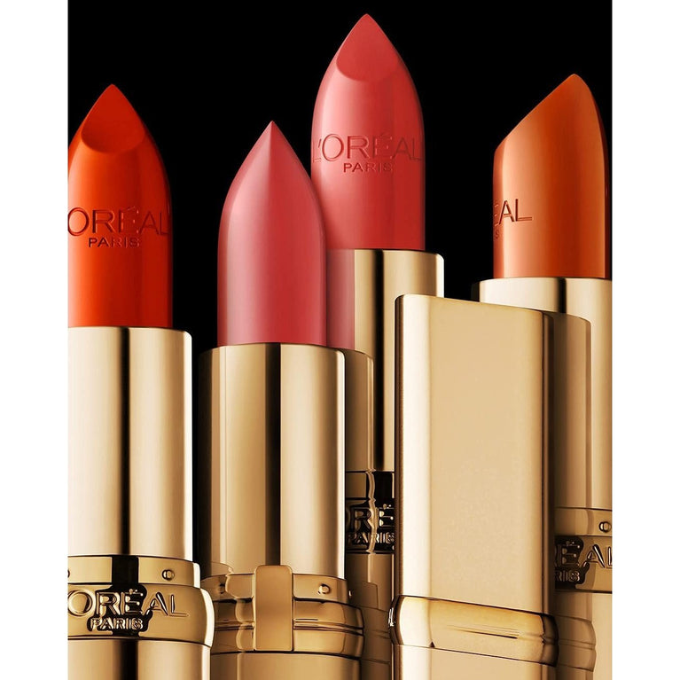 L'Oréal Paris Nude Lipstick with Pure Pigment Color Riche Satin, Nourishing Omega 3 & Vitamin E, Moisturising 235 Nude