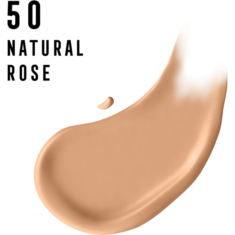 Max Factor 24-Hour Hydrating Miracle Pure Foundation with SPF 30 in Natural Rose 50