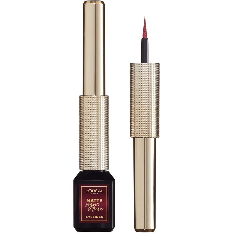 L'Oreal Paris Bold Burgundy Matte Signature Liquid Eyeliner 05