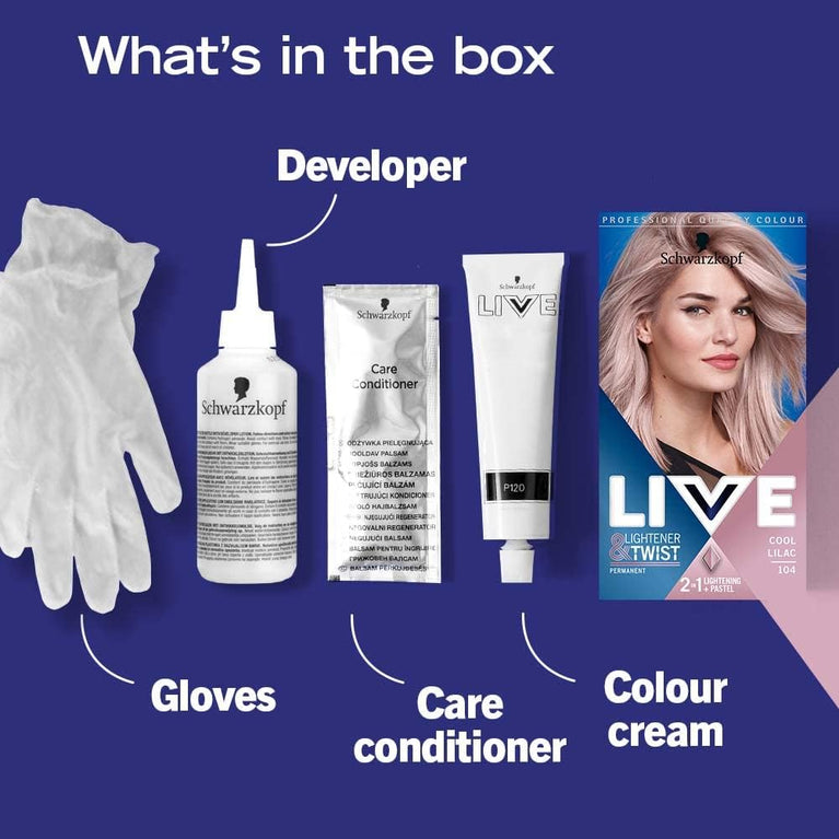 Lilac Twist Lightening and Coloring Hair Dye