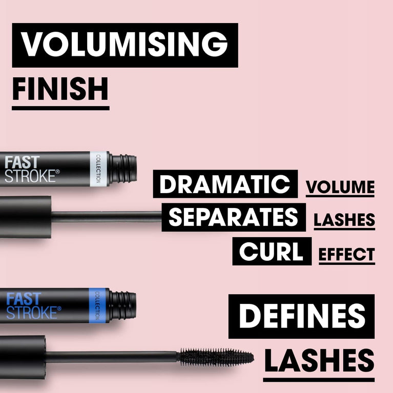 Collection Cosmetics Instant Eye-Defining Volumising Mascara, 9ml, Black - Animal Testing Free
