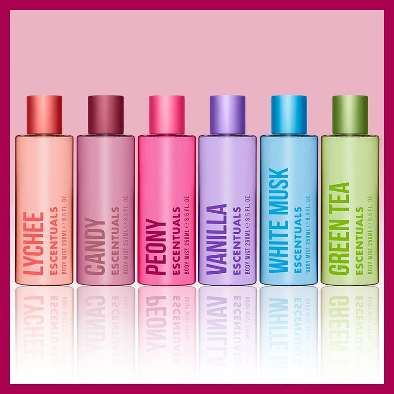 Escentuals Womens Candy Body Mist - Long-lasting Fragrance Spray 250ml