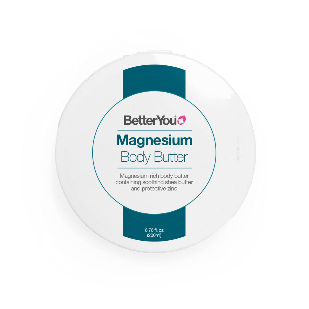 Nourishing BetterYou Magnesium Skin Body Butter with Shea Butter and Zinc, 200ml