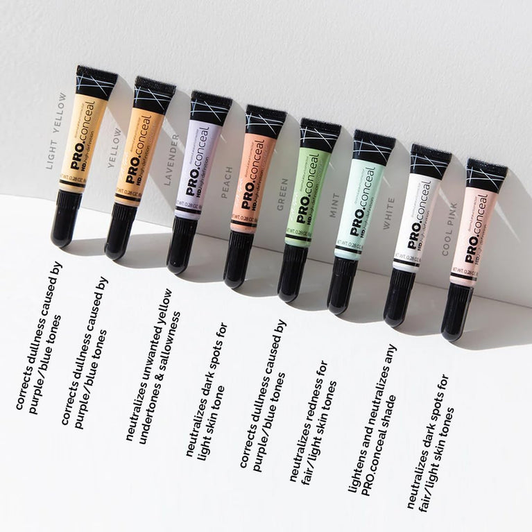 L.A. Girl Pro High-Def Camouflaging Concealer with Nourishing Chamomile & Vitamin C - 0.28 Oz #990 Orange